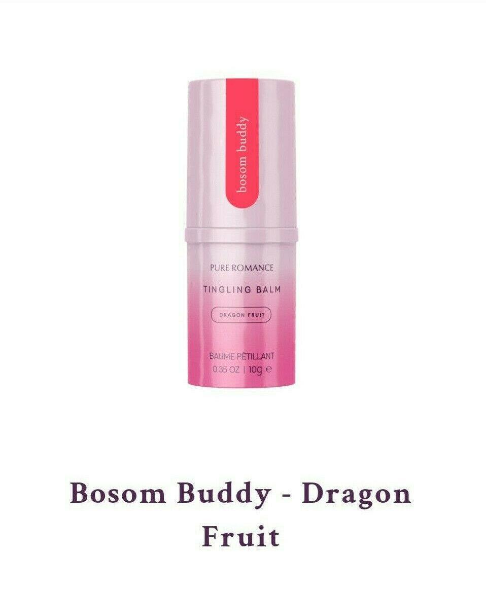 Pure Romance Bosom Buddy Dragon Fruit Tingling Balm Santa Teresa
